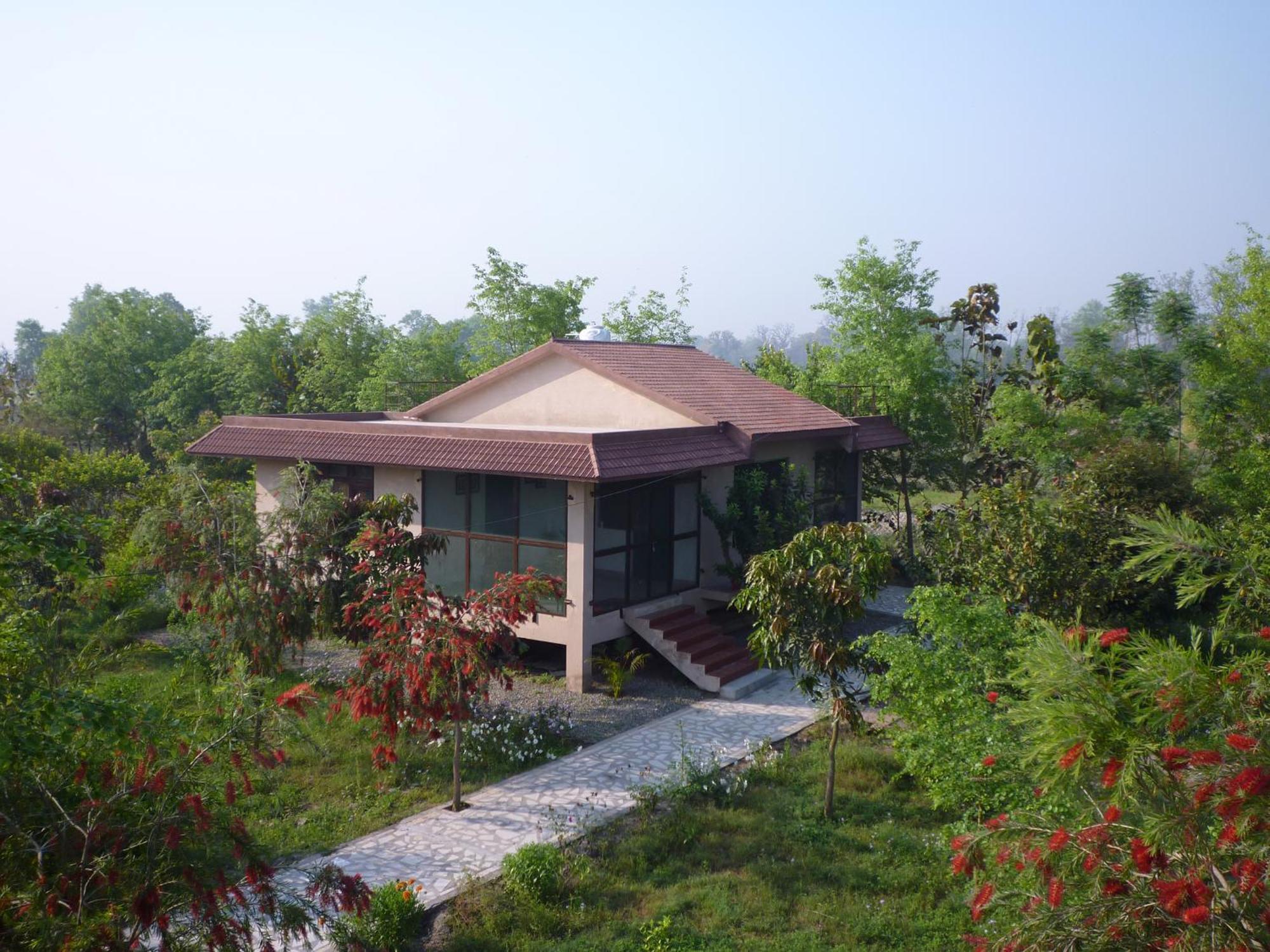 V Resorts Dudhwa Wilderness Camp Lakhimpur エクステリア 写真
